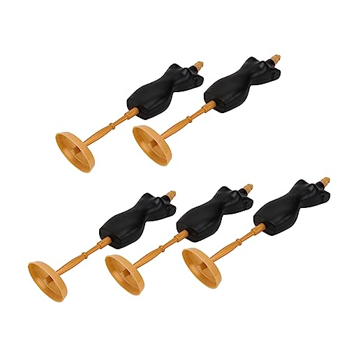 Sosoport 5Stücke Teiliges Puppen Kleiderständer aus Umweltfreundlichem Material für Präsentation von Puppenbekleidung DIY Zubehör und Puppenregalen Sosoport 5Stücke Teiliges Puppen Kleiderständer aus Umweltfreundlichem Material für Präsentation von Puppenbekleidung DIY Zubehör und Puppenregalen von Sosoport