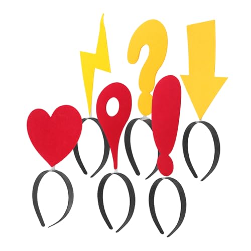 Sosoport 6 Lustige Haarbänder Kopfbedeckung Für Frauen Und Mädchen – Party Anzieh Requisiten – Foto Accessoires – Festival Haarschmuck Sosoport 6 Lustige Haarbänder Kopfbedeckung Für Frauen Und Mädchen – Party Anzieh Requisiten – Foto Accessoires – Festival Haarschmuck von Sosoport