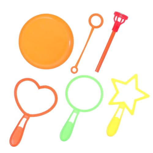 Sosoport 6 Pcs Bubble Stick Bubble Wand Kit Bubble Maker Für Bubble Wand Blasen Bubble Wand Kunststoff von Sosoport
