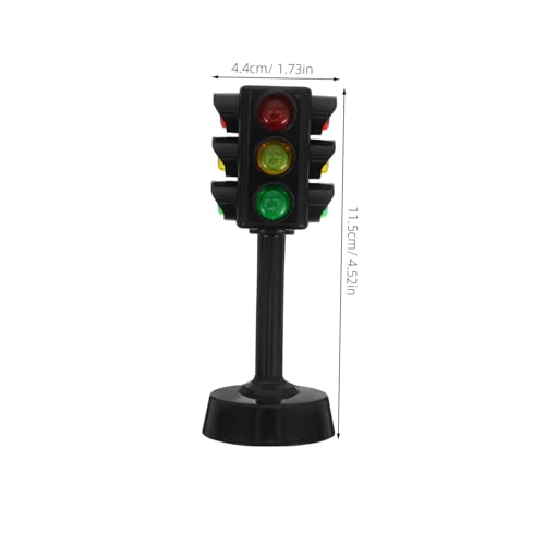 Sosoport 6 Stück Ampelspielzeug Mini -Ampel -Ampel für Bahnübergänge zum Bahnübergang Ampel für stopplicht Ampel Abs Black Sosoport 6 Stück Ampelspielzeug Mini -Ampel -Ampel für Bahnübergänge zum Bahnübergang Ampel für stopplicht Ampel Abs Black von Sosoport
