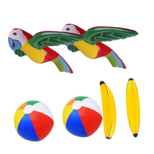 Sosoport 6 Stück Aufblasbare Spielzeuge für den Strand aufblasbare Spielsachen Badespielzeug Bunt Sosoport 6 Stück Aufblasbare Spielzeuge für den Strand aufblasbare Spielsachen Badespielzeug Bunt von Sosoport