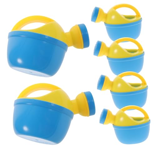 Sosoport 6 Stück Badespielzeug Gießkanne wasserkocher Gießkanne für Kind gießkanne Wasserspielspielzeug Beach gießen Topf Plastik Zufällige Farbe von Sosoport
