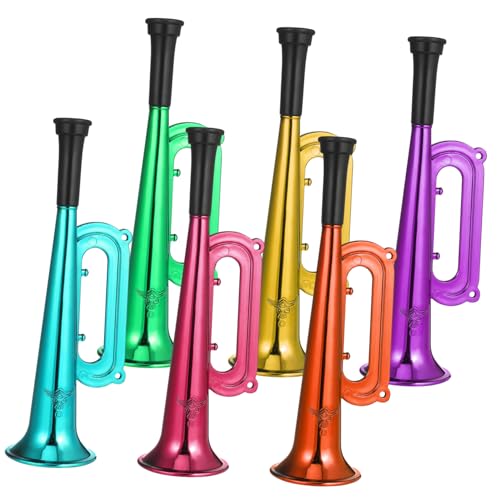 Sosoport 6 Stück Buntes Hornspielzeug lustiges trompetenspielzeug jubelnde Trompeten Spiel jubelnde Hörner Musikinstrumente Lärm machende Versorgung Krachmacher für Party Plastik Sosoport 6 Stück Buntes Hornspielzeug lustiges trompetenspielzeug jubelnde Trompeten Spiel jubelnde Hörner Musikinstrumente Lärm machende Versorgung Krachmacher für Party Plastik von Sosoport