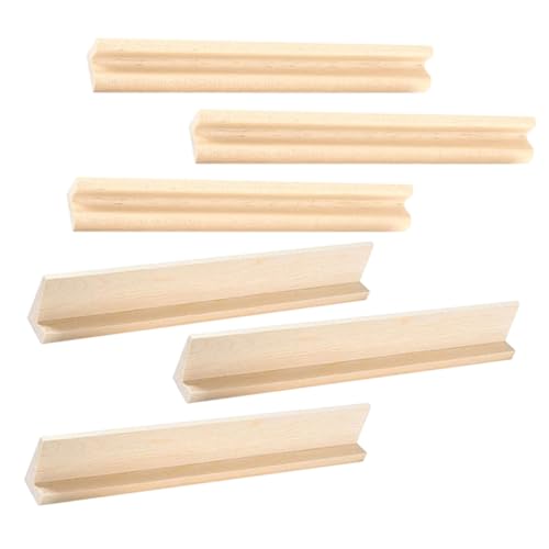 Sosoport 6 Stück DIY Holz Domino Halterung Teiliges aus Hochwertigem Holz Stabiler Organizer für Domino und Mahjong Spiele für Kreative Deko und Kindliche Motorikförderung Sosoport 6 Stück DIY Holz Domino Halterung Teiliges aus Hochwertigem Holz Stabiler Organizer für Domino und Mahjong Spiele für Kreative Deko und Kindliche Motorikförderung von Sosoport