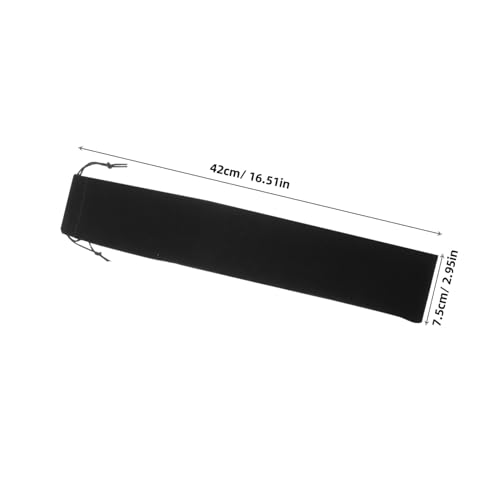Sosoport 6 Stück Große Samt-fan-taschen mit Kordelzug Faltbare Fächerhüllen Kratzfeste Aufbewahrung Vielseitige Tragetaschen für Partys Hochzeiten und Home Decor in Schwarz Blau Sosoport 6 Stück Große Samt-fan-taschen mit Kordelzug Faltbare Fächerhüllen Kratzfeste Aufbewahrung Vielseitige Tragetaschen für Partys Hochzeiten und Home Decor in Schwarz Blau von Sosoport