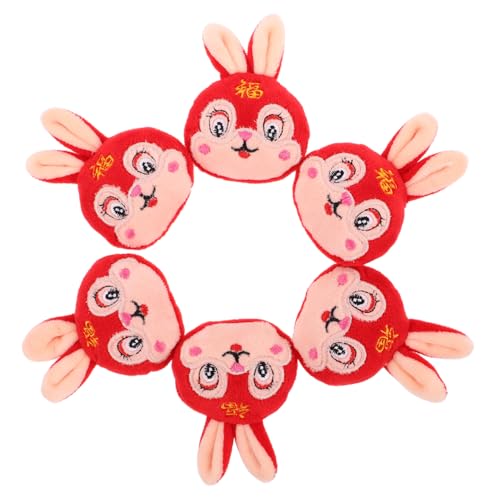 Sosoport 6 Stück Kaninchen-Brosche-Zubehör deko Kawaii Pins für Rucksäcke süße Pins für Rucksäcke Hase Kostümzubehör Osterbroschen für Damen Osterbroschennadeln Plüsch Sosoport 6 Stück Kaninchen-Brosche-Zubehör deko Kawaii Pins für Rucksäcke süße Pins für Rucksäcke Hase Kostümzubehör Osterbroschen für Damen Osterbroschennadeln Plüsch von Sosoport