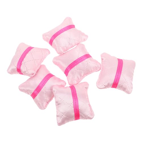 Sosoport 6 Stück Kissen für Puppenhäuser Mini-Puppenhauszubehör Puppenhaus-Kissen Mini-Wurfkissen Miniatur-Puppenstubenmöbel Puppenhaus-Miniaturen Zierkissen Plastik Rosa Sosoport 6 Stück Kissen für Puppenhäuser Mini-Puppenhauszubehör Puppenhaus-Kissen Mini-Wurfkissen Miniatur-Puppenstubenmöbel Puppenhaus-Miniaturen Zierkissen Plastik Rosa von Sosoport