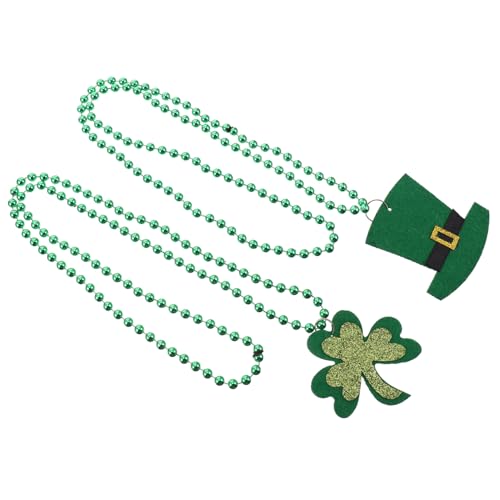 Sosoport 6 Stück Klee Perlenkette party decoration party dekoration partydeko einschulung Party Halskette Kleeblatt Anhänger st. Patricks Day Halskette st. Patricks Day Plastik Green Sosoport 6 Stück Klee Perlenkette party decoration party dekoration partydeko einschulung Party Halskette Kleeblatt Anhänger st. Patricks Day Halskette st. Patricks Day Plastik Green von Sosoport
