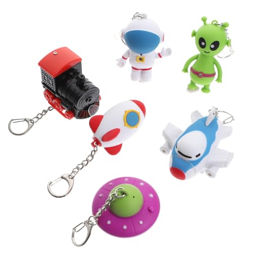 Sosoport 6 Stück LED Tier Taschenlampe Schlüsselanhänger Bunte Tierische Flashlight Keyring Lights Kinderfreundlich Robust Vielseitig als Taschenlampen Taschen und Rucksackanhänger Sosoport 6 Stück LED Tier Taschenlampe Schlüsselanhänger Bunte Tierische Flashlight Keyring Lights Kinderfreundlich Robust Vielseitig als Taschenlampen Taschen und Rucksackanhänger von Sosoport