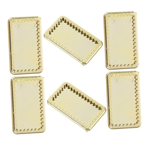 Sosoport Mini Tabletts 6 Stücke Puppenhaus Miniatur Geschirr Für Küche Szene Prop Pretend Spielen Spielzeug von Sosoport
