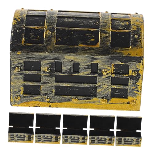 Sosoport 6 Stück Puppenhausminiaturen Mini-Hausverzierung Miniatur-Schatzkiste Party für Mädchen piraten Ornament Mikroszenenkörbe Miniatur-Puppenhauszubehör Abs Golden Sosoport 6 Stück Puppenhausminiaturen Mini-Hausverzierung Miniatur-Schatzkiste Party für Mädchen piraten Ornament Mikroszenenkörbe Miniatur-Puppenhauszubehör Abs Golden von Sosoport