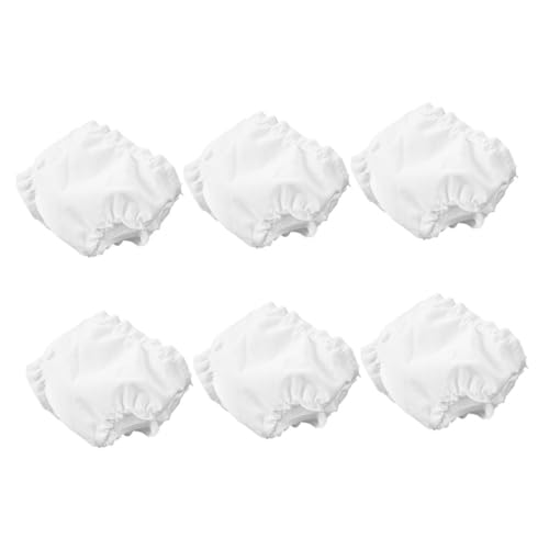 Sosoport 6 Stück Puppenkleidung Puppenunterwäsche Unterhosen Für Puppen Unterwäsche Für Puppen Höschen Babypuppenwindeln Wiederverwendbare Babypuppen Vorspielwindeln von Sosoport