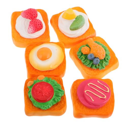 Sosoport 6 Stück Sandwich Modell Mini Lebensmittel Aus Kunstharz Künstliches Sandwich Miniatur Lebensmittel Requisiten Realistisches Lebensmittel Brot Modell Realistische Gefälschte Sosoport 6 Stück Sandwich Modell Mini Lebensmittel Aus Kunstharz Künstliches Sandwich Miniatur Lebensmittel Requisiten Realistisches Lebensmittel Brot Modell Realistische Gefälschte von Sosoport