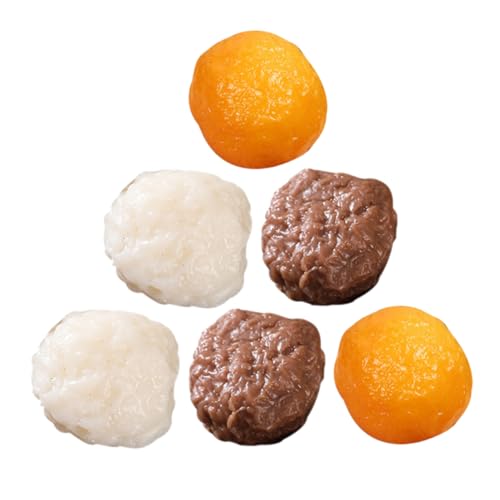 Sosoport 6 Stück Teiliges Künstlicher Rindfleischbällchen für Restaurant Displays Realistische Hotpot Food Requisiten Events Partys und Hochzeiten Langlebig und Ansprechend für Kunden Sosoport 6 Stück Teiliges Künstlicher Rindfleischbällchen für Restaurant Displays Realistische Hotpot Food Requisiten Events Partys und Hochzeiten Langlebig und Ansprechend für Kunden von Sosoport