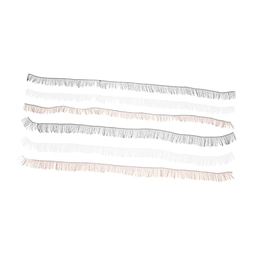 Sosoport 6 Stück Künstliche Wimpern für Puppen Handgefertigte Puppenzubehör für Cosplay Bastelarbeiten Dekorative Wimpern für Puppenaugen von Sosoport