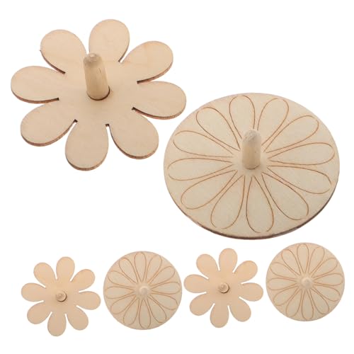 Sosoport 6 Stück Weiße Holzplatte handgefertigte Holzplatten Kreisel aus unfertigem Holz drehen Kreiselhandwerk aus Holz Holzspinnspielzeug hölzern Beige Sosoport 6 Stück Weiße Holzplatte handgefertigte Holzplatten Kreisel aus unfertigem Holz drehen Kreiselhandwerk aus Holz Holzspinnspielzeug hölzern Beige von Sosoport