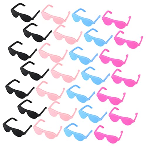 Sosoport 60 Stück Mini -Brille -Puppe Sonnenbrille Puppenhauszubehör Miniaturgläser für das Handwerk Puppe Brille Miniatur Mini-Puppenbrille zum Basteln Plastik Sosoport 60 Stück Mini -Brille -Puppe Sonnenbrille Puppenhauszubehör Miniaturgläser für das Handwerk Puppe Brille Miniatur Mini-Puppenbrille zum Basteln Plastik von Sosoport