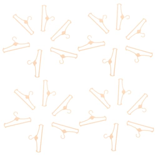 Sosoport 60 Stück Puppenaufhänger für kinderspielzeug kleiderbpgel minibügelleisen mantelaufhänger Mini-Kleiderbügel Kleiderbügel für Puppen Miniaturbügel Plastik Yellow Sosoport 60 Stück Puppenaufhänger für kinderspielzeug kleiderbpgel minibügelleisen mantelaufhänger Mini-Kleiderbügel Kleiderbügel für Puppen Miniaturbügel Plastik Yellow von Sosoport