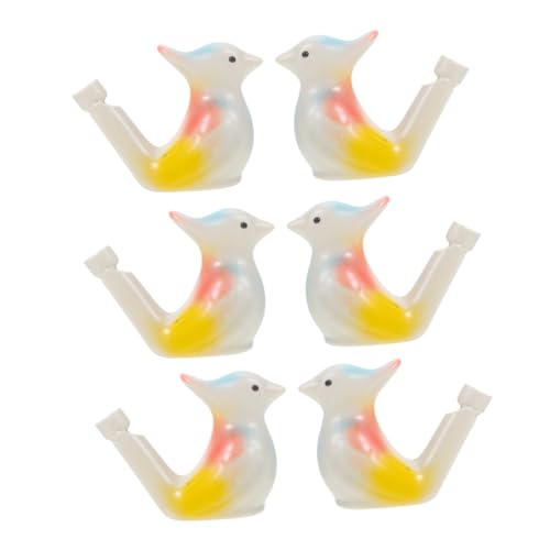Sosoport 6Stücke Keramik Vogelpfeifen für Kreative Spielzeuge für Partys Langlebig und Sicher für Kleine Sosoport 6Stücke Keramik Vogelpfeifen für Kreative Spielzeuge für Partys Langlebig und Sicher für Kleine von Sosoport