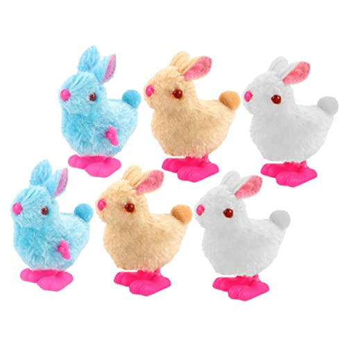 Sosoport 6Stücke Kuschelhasen Aufziehspielzeug Teiliges Lustige Farbenfrohe Plüschspielzeuge für Ab Jahren Mitgebsel für Geburtstagsfeiern und Ostergeschenke Sosoport 6Stücke Kuschelhasen Aufziehspielzeug Teiliges Lustige Farbenfrohe Plüschspielzeuge für Ab Jahren Mitgebsel für Geburtstagsfeiern und Ostergeschenke von Sosoport