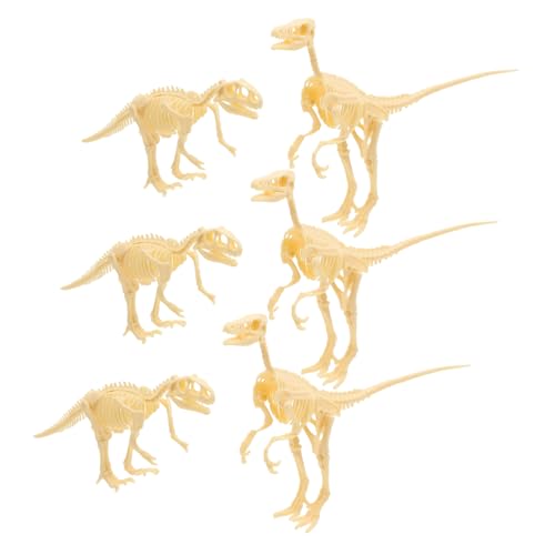 Sosoport 6Stücke Teiliges Dinosaurierknochen Bauspielzeug für Lernspielzeug mit Skeletten Velociraptor für Kreative Archäologie und Dinosaurier Entdeckung Sosoport 6Stücke Teiliges Dinosaurierknochen Bauspielzeug für Lernspielzeug mit Skeletten Velociraptor für Kreative Archäologie und Dinosaurier Entdeckung von Sosoport