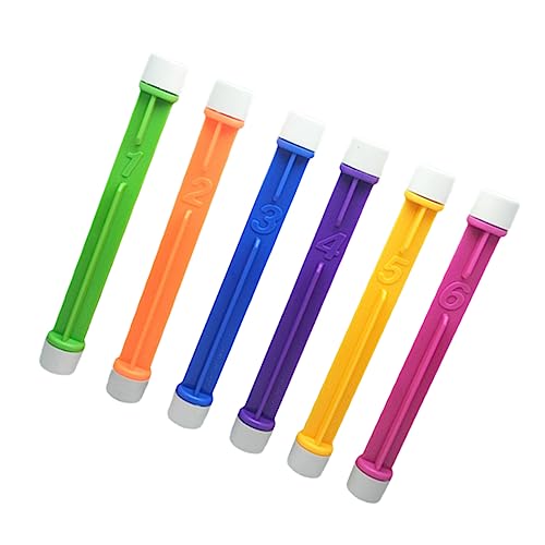 Sosoport 6Stücke Teiliges Tauchspielzeug für Tauchstäbe für Pool Sicheres und Langlebiges Material Fördert Tauchen und Spielspaß Wasserspielzeug für Sommer Sosoport 6Stücke Teiliges Tauchspielzeug für Tauchstäbe für Pool Sicheres und Langlebiges Material Fördert Tauchen und Spielspaß Wasserspielzeug für Sommer von Sosoport