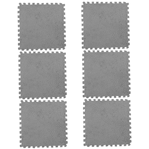 Sosoport 6Stücke Weiche Puzzle Bodenmatte für Schadstofffrei Atmungsaktive Krabbelmatte für Spielteppich und rutschfest und Langlebig Sosoport 6Stücke Weiche Puzzle Bodenmatte für Schadstofffrei Atmungsaktive Krabbelmatte für Spielteppich und rutschfest und Langlebig von Sosoport