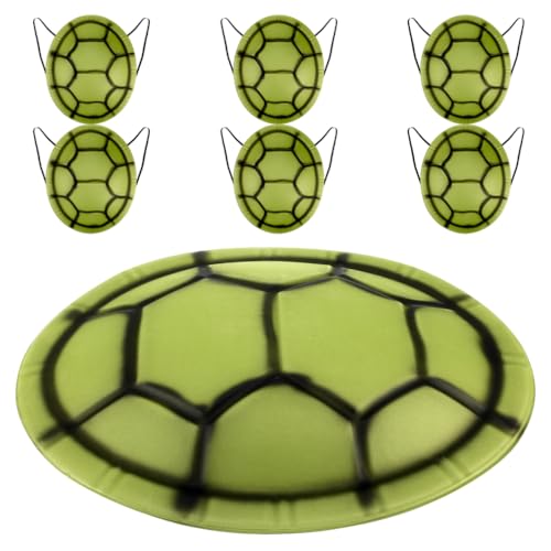 Sosoport 7-Teiliges Schildkrötenpanzer-Cosplay-Kostüm Halloween-Muscheln Requisiten Kostüm Schildkrötenpanzer-Rucksack Für Karneval Geburtstag Verkleidung Cosplay-Zubehör Sosoport 7-Teiliges Schildkrötenpanzer-Cosplay-Kostüm Halloween-Muscheln Requisiten Kostüm Schildkrötenpanzer-Rucksack Für Karneval Geburtstag Verkleidung Cosplay-Zubehör von Sosoport