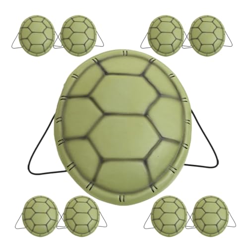 Sosoport 7-Teiliges Schildkrötenpanzer-Requisit Halloween-Kostüm Eva-Schildkrötenpanzer Cosplay-Anziehkostüm-Zubehör Sosoport 7-Teiliges Schildkrötenpanzer-Requisit Halloween-Kostüm Eva-Schildkrötenpanzer Cosplay-Anziehkostüm-Zubehör von Sosoport