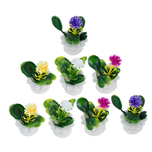 Sosoport 8 Stück Mini Pflanzenmodell Dekorationen Grüne Sukkulenten Miniaturen Miniatur Gartenzubehör Miniatur Puppenhausmöbel Eingetopfter Mini Bonsai Baum Künstliche Requisite Sosoport 8 Stück Mini Pflanzenmodell Dekorationen Grüne Sukkulenten Miniaturen Miniatur Gartenzubehör Miniatur Puppenhausmöbel Eingetopfter Mini Bonsai Baum Künstliche Requisite von Sosoport