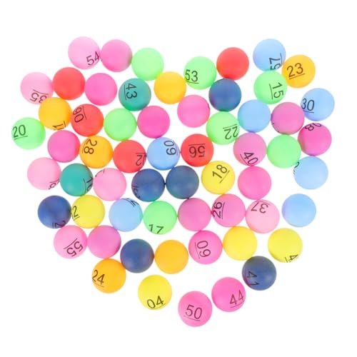 Sosoport 80 Stück Lotteriekugeln Farbe Ball Mehrfarbig Ereignis Bälle ziehen verlosen glücklich Aktivität Mini-Spielbälle nummeriert Bingo-Kugel Gewinnspielkugeln Plastik Sosoport 80 Stück Lotteriekugeln Farbe Ball Mehrfarbig Ereignis Bälle ziehen verlosen glücklich Aktivität Mini-Spielbälle nummeriert Bingo-Kugel Gewinnspielkugeln Plastik von Sosoport