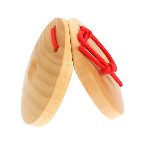 Sosoport 8Stücke Castanets für Teiliges Musikinstrument für Frühe Musikalische Bildung Tragbar Vorschule und Fördert Rhythmus und Sensibilität von Sosoport