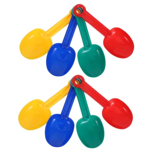 Sosoport 8 Stücke Bunte Sandschaufeln Spielzeug für Kinder Kunststoff Kleiner Schaufeln für Strand und Sandkasten Sicher und Fördernd von Sosoport