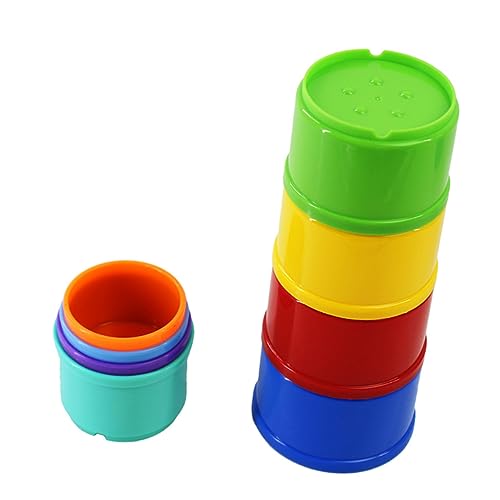 Sosoport 8Stücke Teiliges Lernspielzeug für Stapelbare Becher für Kreatives und Intellektuelle Entwicklung Sicher und Langlebig für Zuhause und Spielzimmer Sosoport 8Stücke Teiliges Lernspielzeug für Stapelbare Becher für Kreatives und Intellektuelle Entwicklung Sicher und Langlebig für Zuhause und Spielzimmer von Sosoport