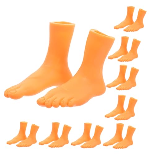 Sosoport 9 Paare Fingerpuppen für Kreative Handpuppen für Halloween und Partys Wiederverwendbar aus Weichem Material für Spaß Fußdesign Sosoport 9 Paare Fingerpuppen für Kreative Handpuppen für Halloween und Partys Wiederverwendbar aus Weichem Material für Spaß Fußdesign von Sosoport