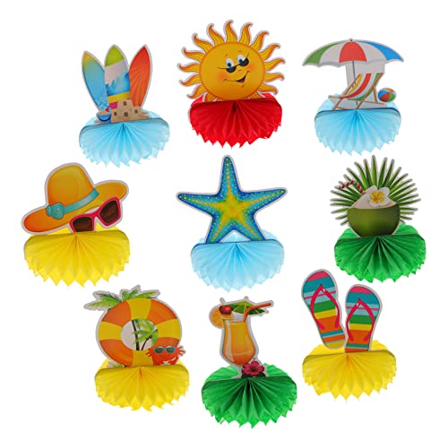 Sosoport 9 Stück Wabenornamente Geburtstagsdekorationen Strand hawaiianische Aloha-Partydekorationen hawaiianische Ornamente Waben schmücken Partydekorationen Hawaii Papier Sosoport 9 Stück Wabenornamente Geburtstagsdekorationen Strand hawaiianische Aloha-Partydekorationen hawaiianische Ornamente Waben schmücken Partydekorationen Hawaii Papier von Sosoport