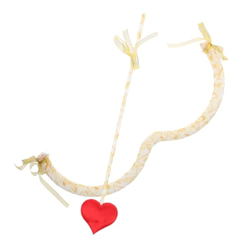 Sosoport Amors Amor Valentinstagkostüm Amor Kostüm Damen Kind Amor-Halloween-Kostüm Valentinstag-Halloween-Amor-Kostümzubehör Amor-Kostümset Herzpfeile Plastik Sosoport Amors Amor Valentinstagkostüm Amor Kostüm Damen Kind Amor-Halloween-Kostüm Valentinstag-Halloween-Amor-Kostümzubehör Amor-Kostümset Herzpfeile Plastik von Sosoport