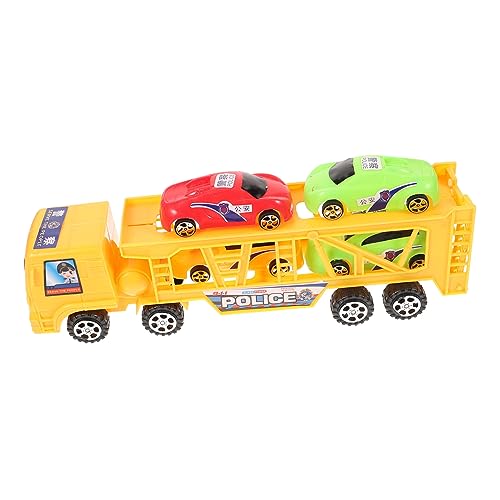 Sosoport Anhängermodell Spielzeugauto Auto Miniatur-LKW Haushaltskinderspielzeug Zubehör Für Kinderautomodelle Verschleißfestes Kinderspielzeug Auto Fahrzeugmodell Plastik von Sosoport
