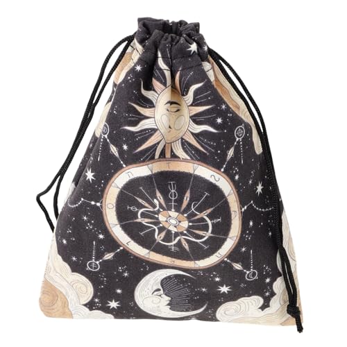 Sosoport Aufbewahrungstasche für Tarotkarten Kordelzug Weiches Vielseitig Einsetzbar für Schmuck und Kosmetik Sichere Verschlusstechnik Langlebig für Tarot Decks und Kleine Utensilien Sosoport Aufbewahrungstasche für Tarotkarten Kordelzug Weiches Vielseitig Einsetzbar für Schmuck und Kosmetik Sichere Verschlusstechnik Langlebig für Tarot Decks und Kleine Utensilien von Sosoport