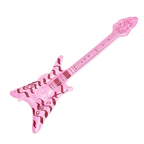 Sosoport Aufblasbare Gitarre aus Dickem PVC Musikalische Party Dekoration für Disco Party Requisite Kreatives Simulationsdesign für Kinder und Erwachsene Sosoport Aufblasbare Gitarre aus Dickem PVC Musikalische Party Dekoration für Disco Party Requisite Kreatives Simulationsdesign für Kinder und Erwachsene von Sosoport