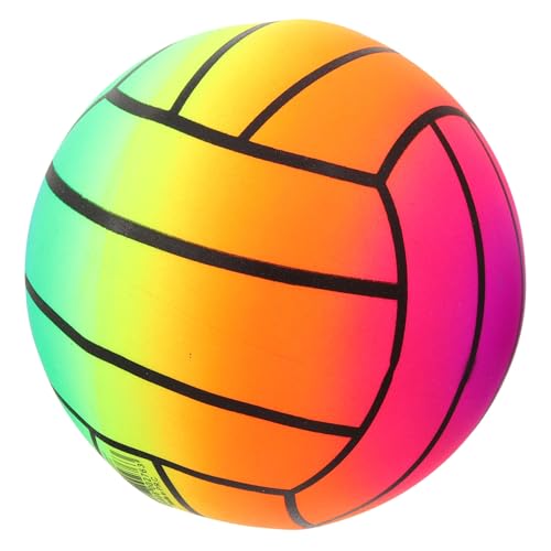 Sosoport Aufblasbarer Ball Beachvolleyball Für Draußen Massenspielzeug Kinderspielzeug Sportbälle Volleybälle Strandbälle Aufblasbarer Strandball Kleines Strandspielzeug Poolspielzeug von Sosoport