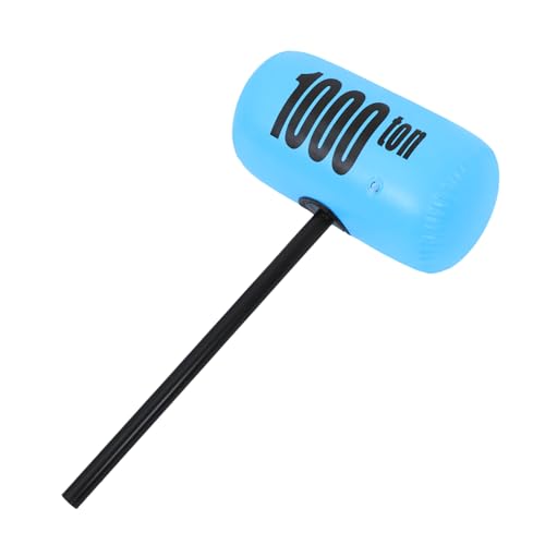 Sosoport Aufblasbarer Hammer Cosplay-Hammer Aufblasbarer Spielzeughammer Aufblasbare Hämmer Als Aufblasbares Requisitenspielzeug Hämmer Für Cosplay Kinderspielzeug Sky-Blue PVC von Sosoport