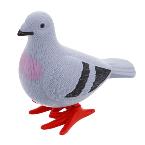 Sosoport Aufzieh Uhrwerk Tierspielzeug Taubenspielzeug Mini-Vögel Aufziehspielzeug Mini-Vogel-Tierfiguren-Modell Vogelspielzeug für Taube Figur Plastik Grey Sosoport Aufzieh Uhrwerk Tierspielzeug Taubenspielzeug Mini-Vögel Aufziehspielzeug Mini-Vogel-Tierfiguren-Modell Vogelspielzeug für Taube Figur Plastik Grey von Sosoport