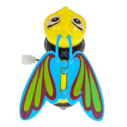 Sosoport Aufziehbare Bienen Spielzeugfigur aus Kawaii Wind Up Tiermodell für Partys und mit Realistischen Flügelbewegungen und Robustem Material für Dekoration von Sosoport