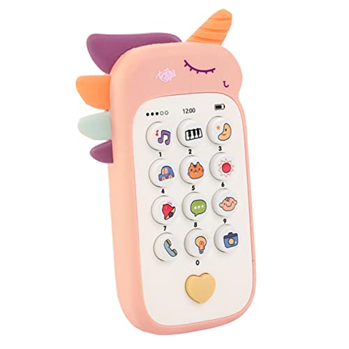 Sosoport Babyspielzeug Telefon mit Musik und Lernfunktionen Interaktives für Ab Jahr Fördert die Sinnesentwicklung und Logisches für Frühe Bildung von Sosoport