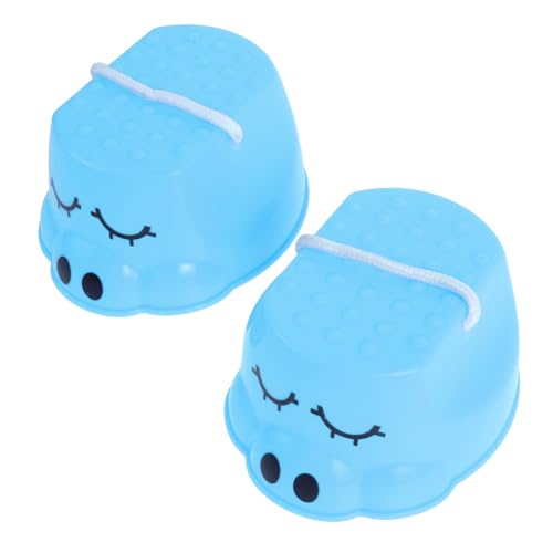 Sosoport Balance Training Stelzen Schwebebalken Für Kleinkinder Trittsteine ​​für Eimer Gehende Stelzen Outdoor-trainingsspielzeug Stelzen Springen Plastik Blue von Sosoport