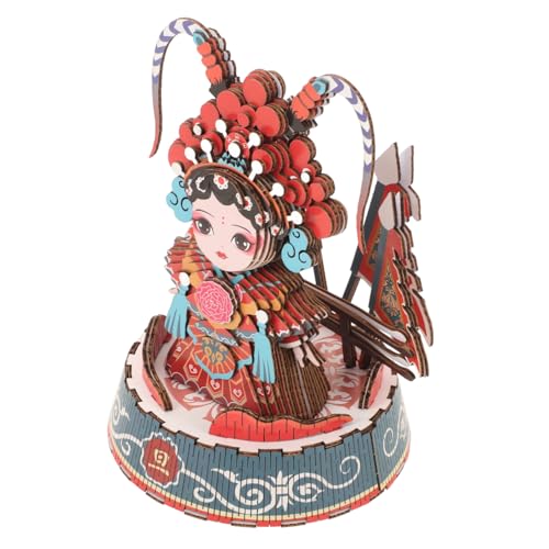 Sosoport Beijing Opern Themen Puzzle Papierpuzzle für DIY Handwerkskunst Weibliche Charaktere Kulturelles Verständnis und Interaktive Aktivitäten mit Präziser Verarbeitung und Ansprechendem Sosoport Beijing Opern Themen Puzzle Papierpuzzle für DIY Handwerkskunst Weibliche Charaktere Kulturelles Verständnis und Interaktive Aktivitäten mit Präziser Verarbeitung und Ansprechendem von Sosoport