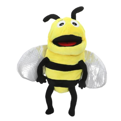 Sosoport Bienen Handpuppe aus Plüsch Interaktive Fingerpuppe für Geschichtenerzählen Cartoon Insekten Fördert Kreativität und Rollenspiele Handspielzeug Sosoport Bienen Handpuppe aus Plüsch Interaktive Fingerpuppe für Geschichtenerzählen Cartoon Insekten Fördert Kreativität und Rollenspiele Handspielzeug von Sosoport