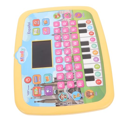 Sosoport Kids Bilingual Tablet Zur Spanischen Sprachförderung Interaktives Lernspielzeug Mit Led-Bildschirm Für Kleinkinder Fördert Zahlen Spiele Und Rechtschreibung Sosoport Kids Bilingual Tablet Zur Spanischen Sprachförderung Interaktives Lernspielzeug Mit Led-Bildschirm Für Kleinkinder Fördert Zahlen Spiele Und Rechtschreibung von Sosoport
