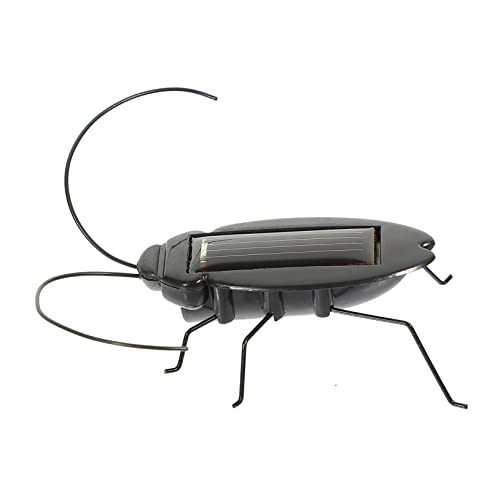Sosoport Bionische Kakerlakenspielzeug Sensorisch Solar- Fliegend Bugs Leben Solarspielzeug Für Kinderspielzeug Elektronische Komponenten Black von Sosoport